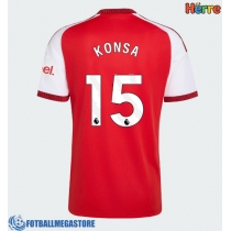 Fotballdrakt Herre Arsenal Ezri Konsa #15 Hjemmedrakt 2026-27 Kortermet